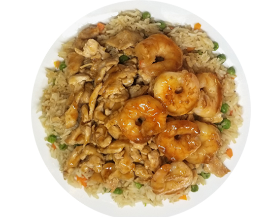 Order M6. Chicken and Shrimp food online from Ufo Hibachi Express store, Roswell on bringmethat.com