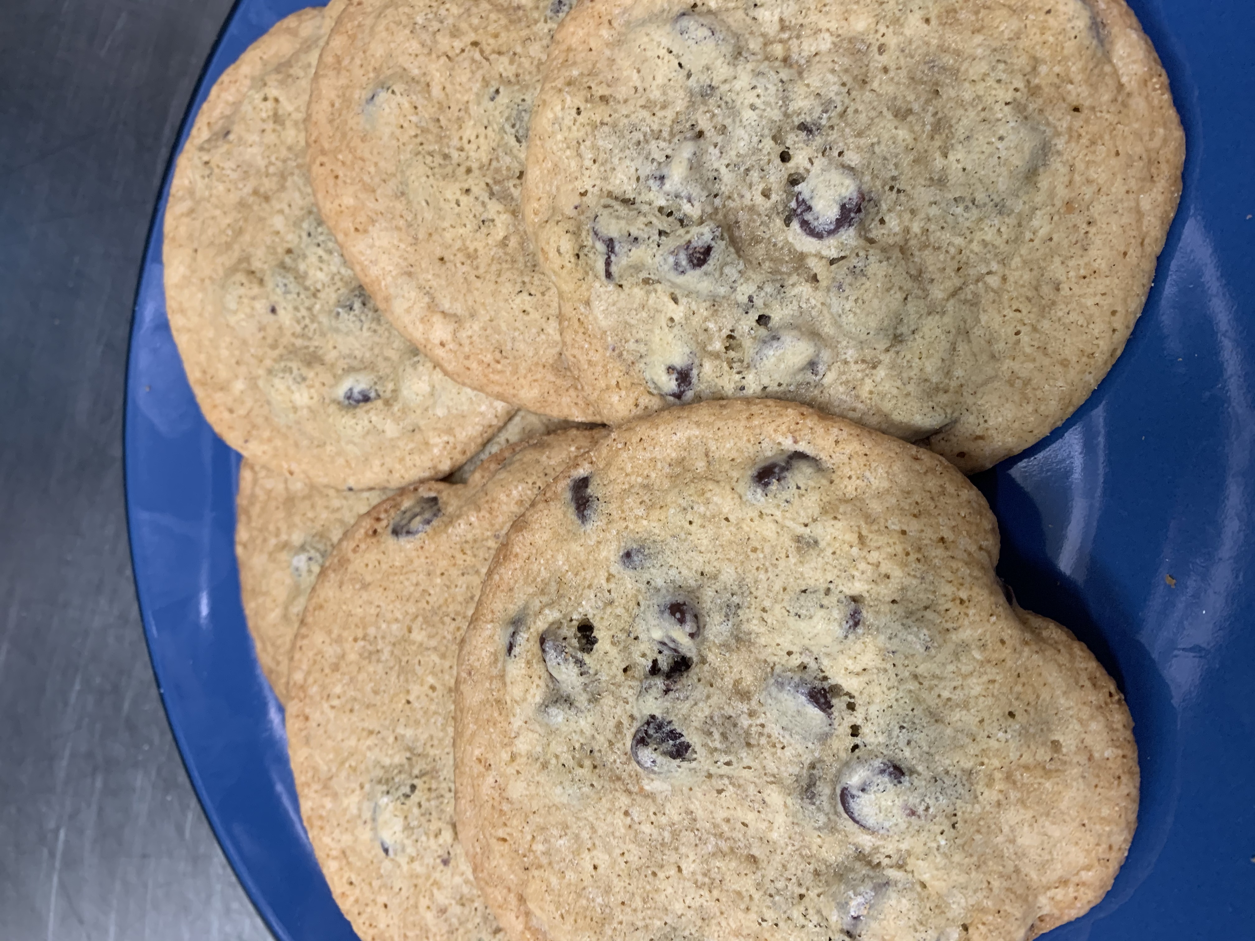 Order GF Chocolate Chip Cookie food online from Arthur Jaxon Slice & Scoop store, Rochester on bringmethat.com