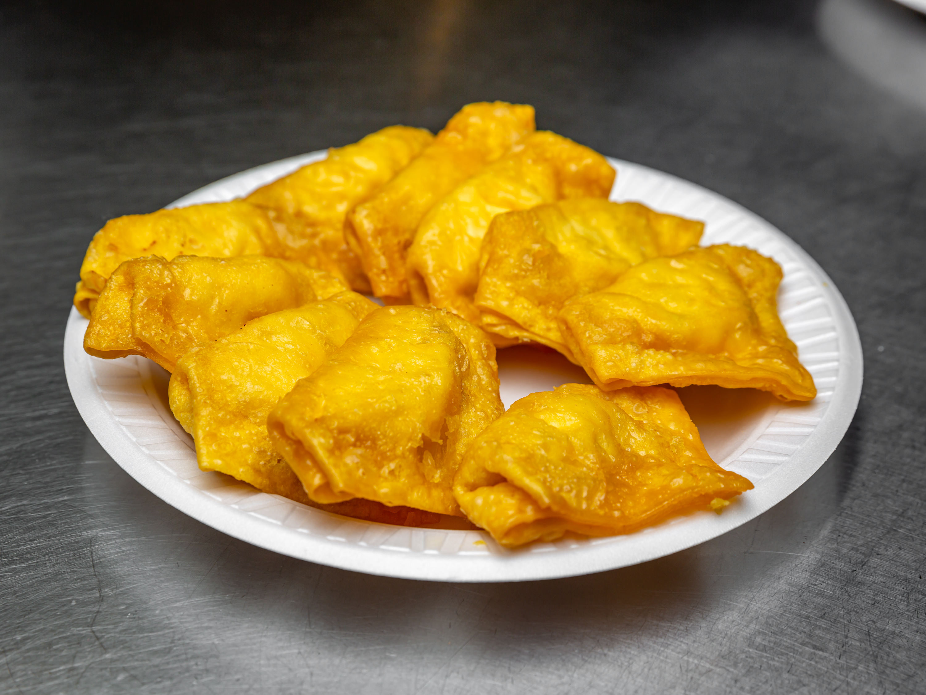 Order 11. Crab Rangoons food online from Food Wall Chinese Restaurant store, Jamaica Plain on bringmethat.com