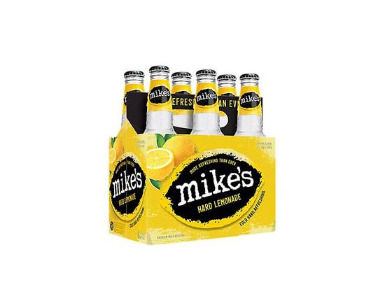 Order Mike Hard Lemonade 6 Pack Bottles food online from Chevron Extramile store, Palmdale on bringmethat.com