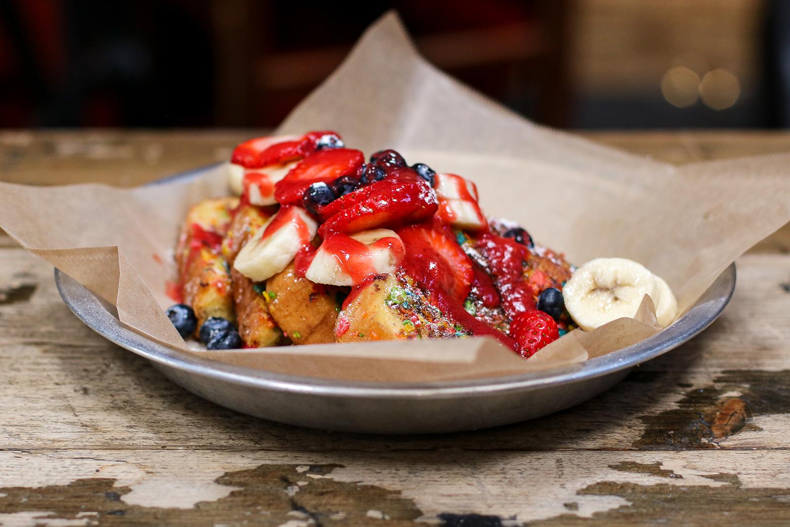 Order Fruity Pebbles French Toast food online from Republic Of Pie store, North Hollywood on bringmethat.com