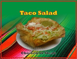 Order Taco Salad food online from El Grullo Restaurant store, Mesa on bringmethat.com