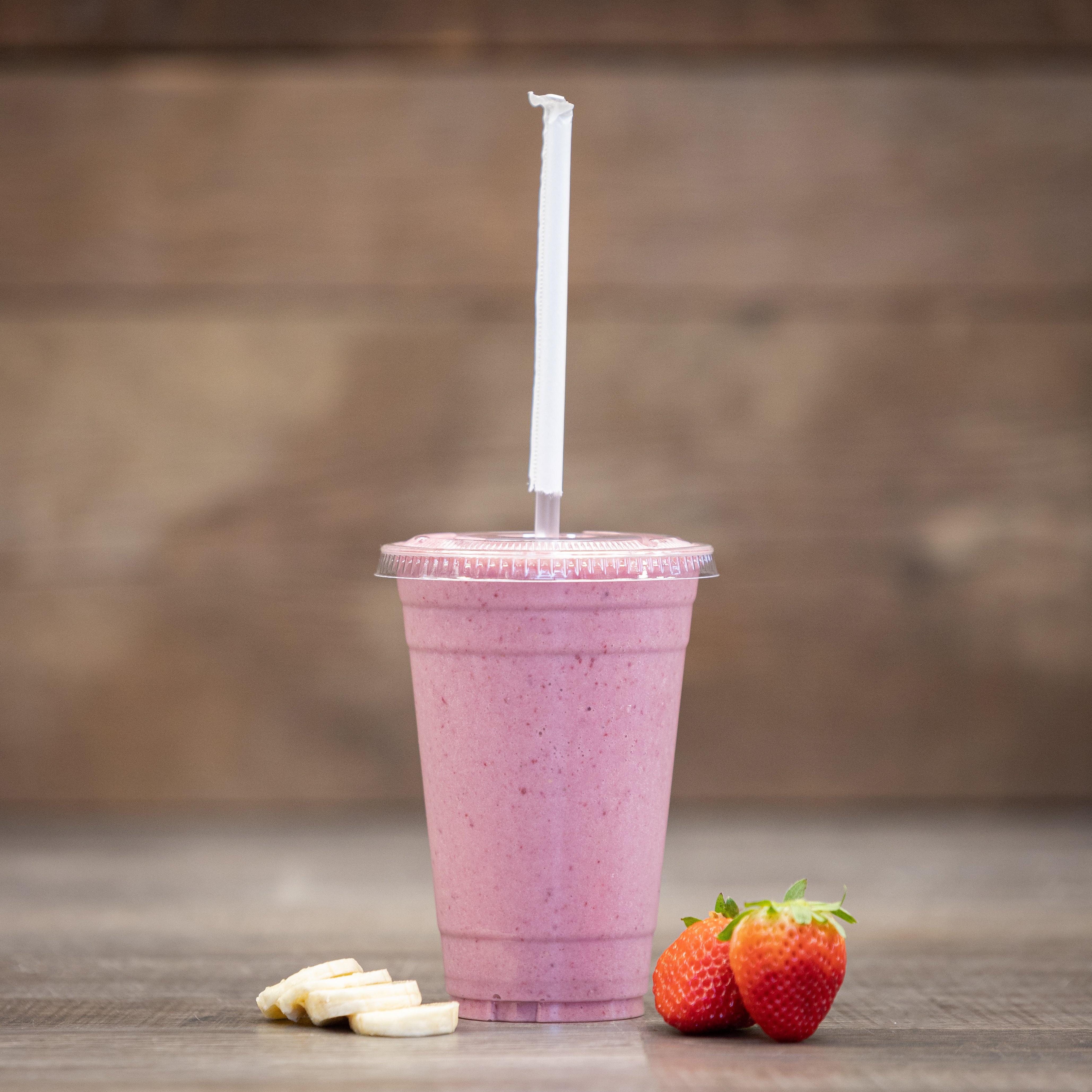 Order Strawberry Banana Smoothie food online from Empire Nutrition store, Montclair on bringmethat.com