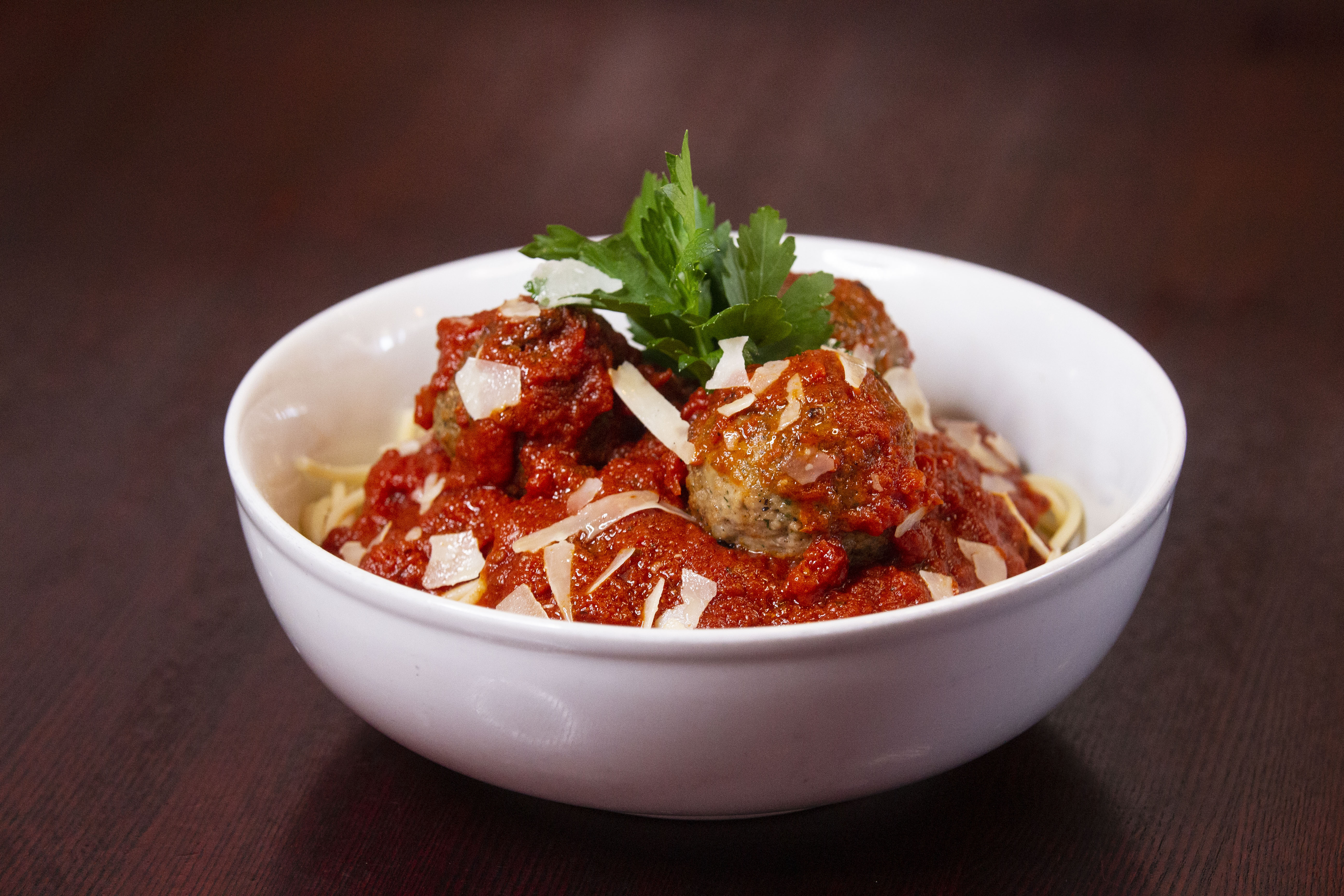 Order 3 Large Meatballs and Pasta food online from Streets of New York #11  store, Phoenix on bringmethat.com
