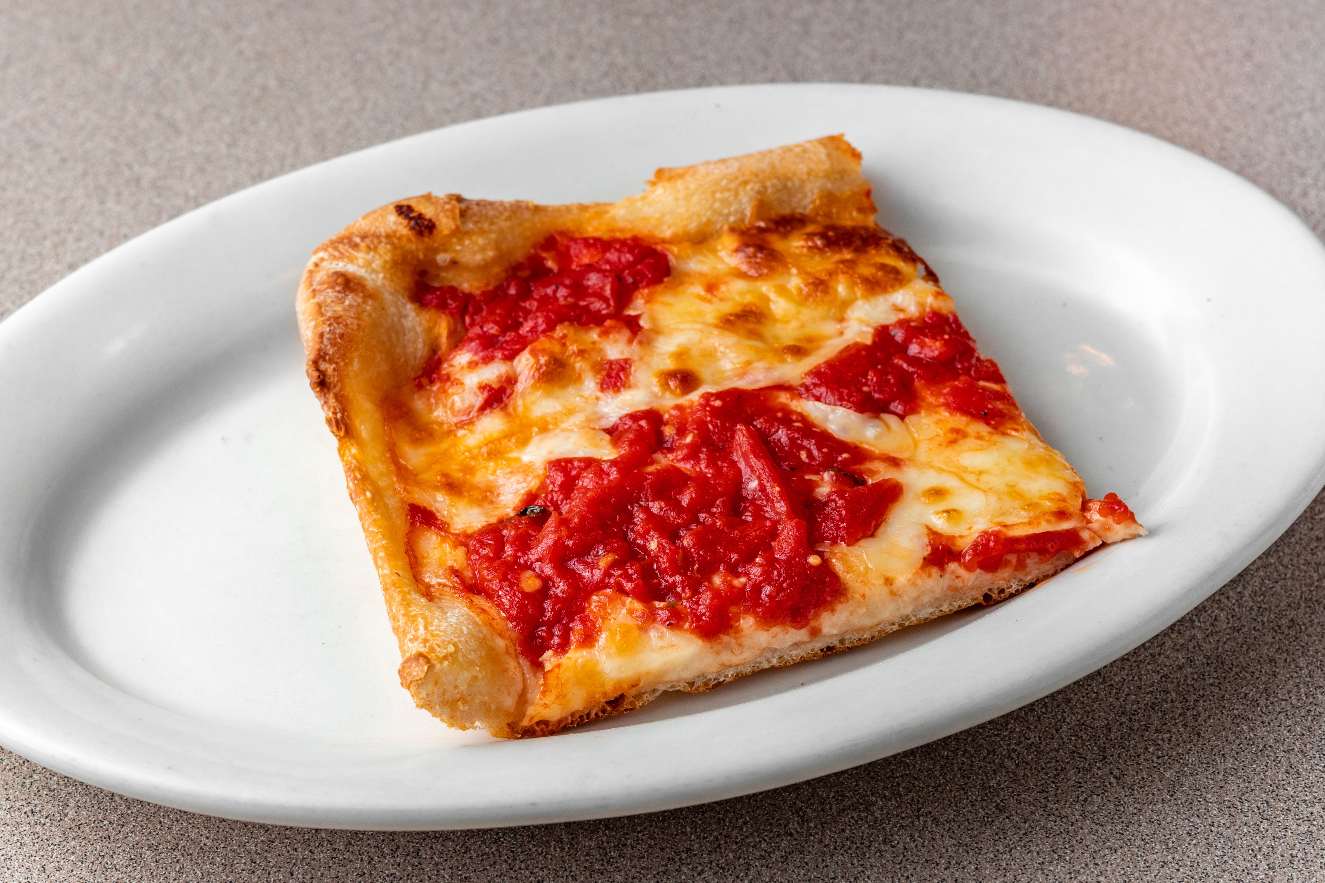 Order Grandma Cheese Pizza - Large (9 Slices) food online from Ciminelli Pizza store, Bethpage on bringmethat.com