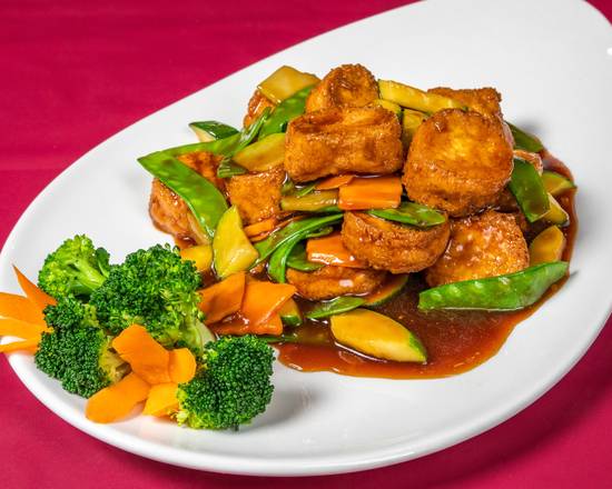 Order Braised Egg Tofu food online from Asia Garden store, Strongsville on bringmethat.com