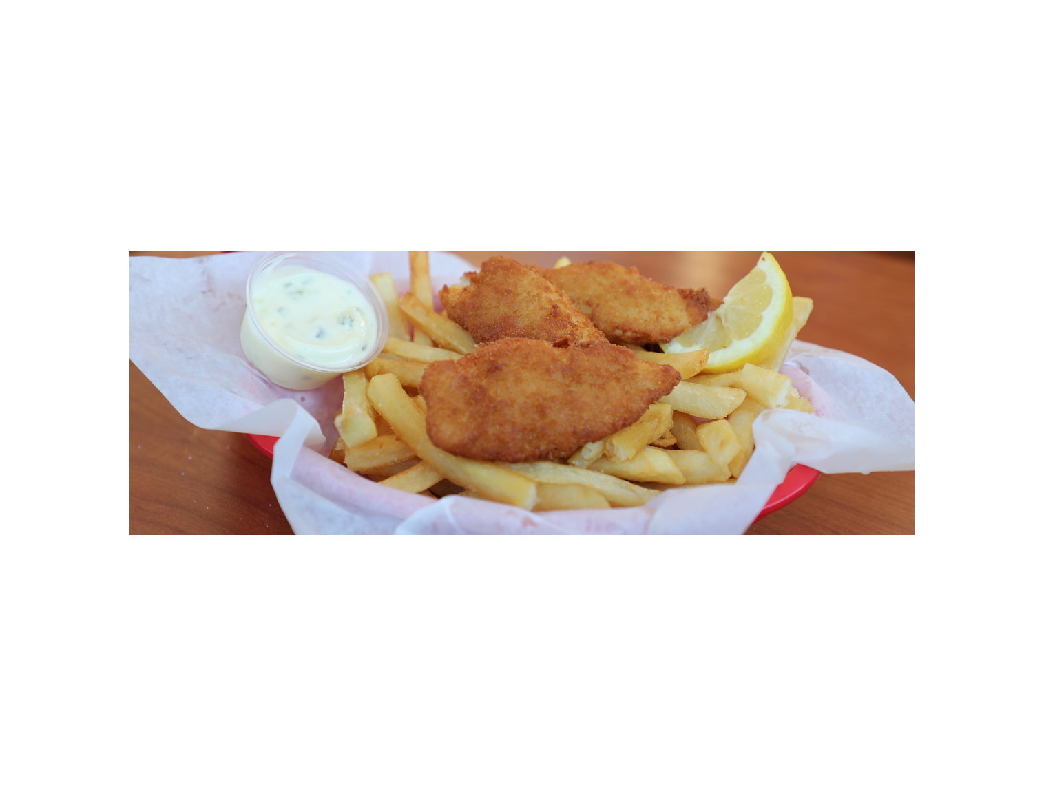 Order Fish & Chips food online from Norm Famous Burgers store, Whittier on bringmethat.com