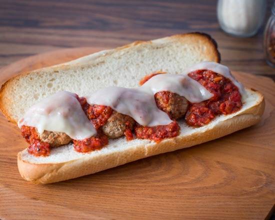 Order Meatball Sandwich food online from Giant New York Pizza store, Vista on bringmethat.com