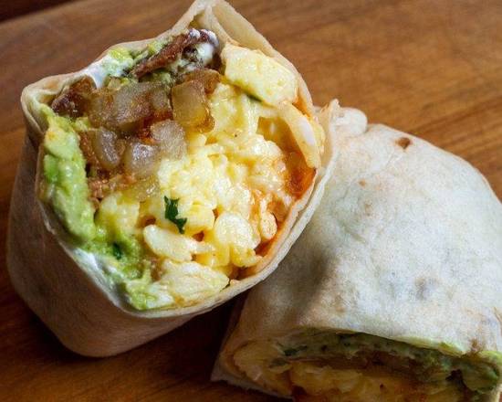 Order Breakfast Burrito food online from Kalo Café store, Stamford on bringmethat.com