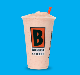 Order Banana Berry Creme Freeze food online from Biggby Coffee store, Oregon on bringmethat.com