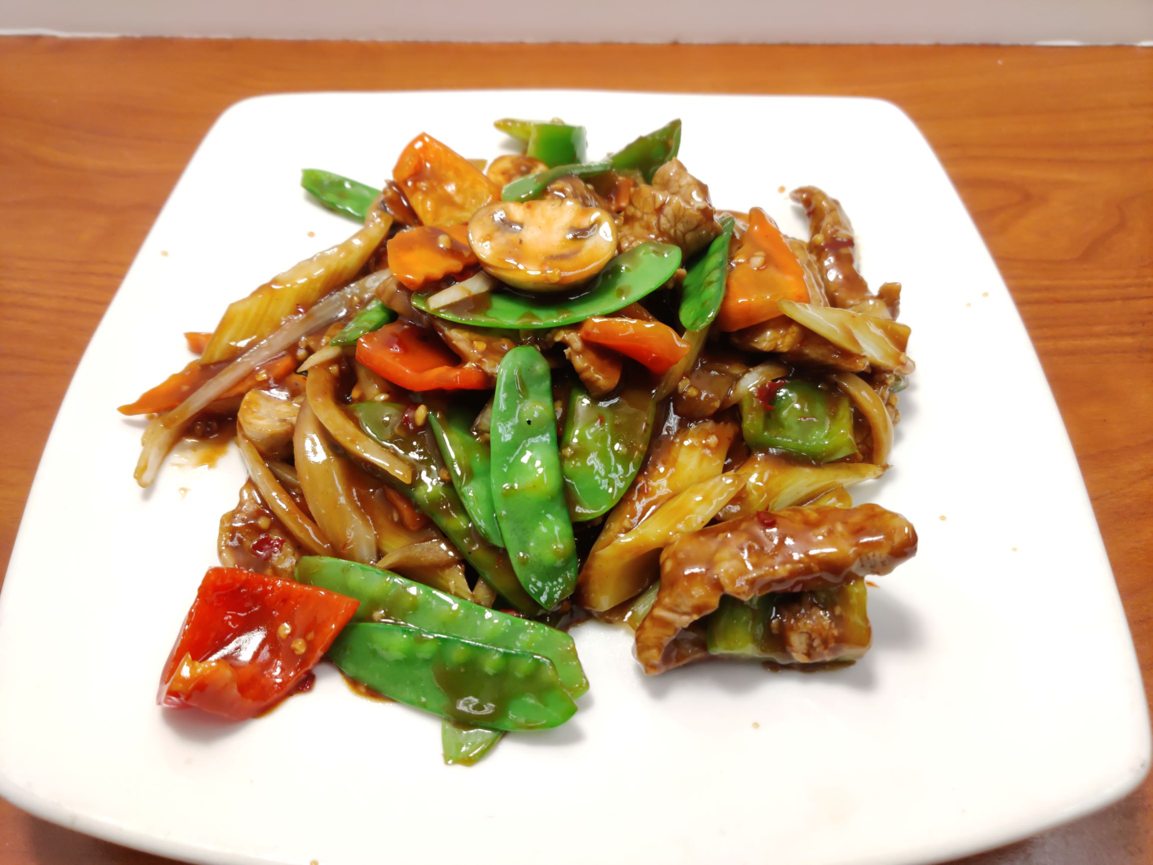 Order Szechwan Beef food online from Red Ginger China Bistro store, Saint Paul on bringmethat.com