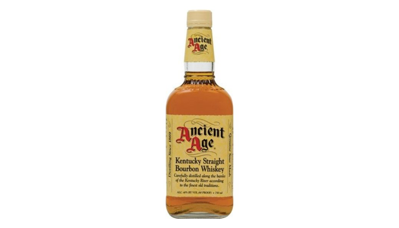 Order Ancient Age Kentucky Straight Bourbon Whiskey 375mL food online from Spikes Bottle Shop store, Chico on bringmethat.com