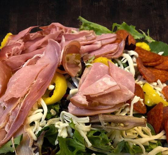 Order Antipasta Salad food online from Pizza Amore The Wood Fire Way store, Grand Island on bringmethat.com