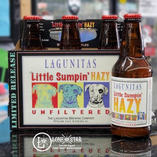 Order Lagunitas Lil Sumpthin Hazy 6 Pack food online from Liquor Wine & Beer World store, Santa Monica on bringmethat.com