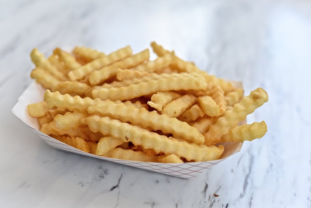 Order Crinkle Cut Fries food online from Tortorice's Pizza & Catering store, Chicago on bringmethat.com