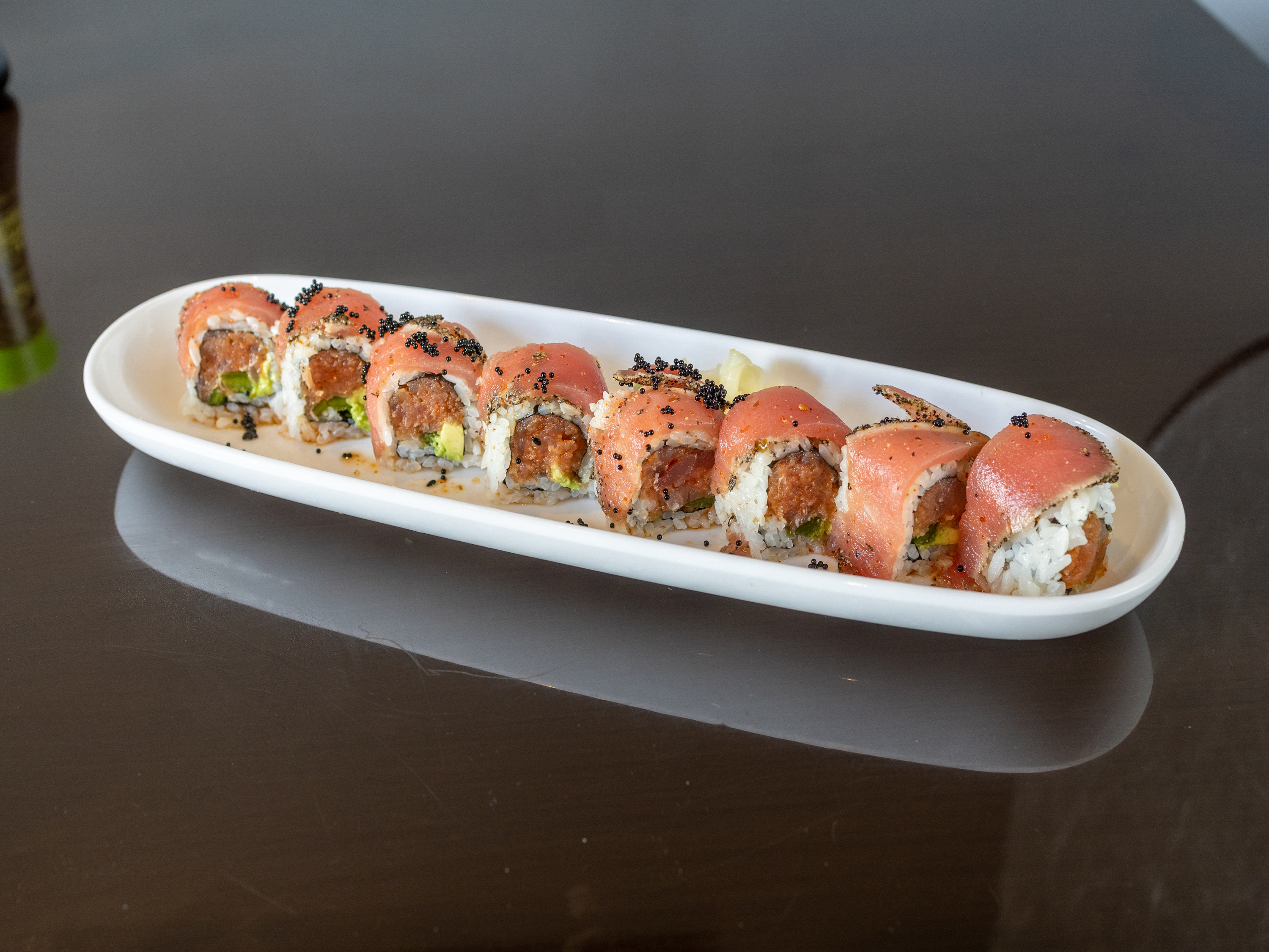 Order Crazy Tuna Special Roll food online from Sushi Monster store, Missouri City on bringmethat.com