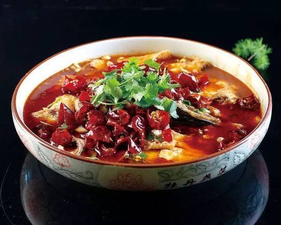 Order J4.水煮鱼片Fish Fillet in Hot & Chili Broth food online from Taste of North China store, Jersey City on bringmethat.com