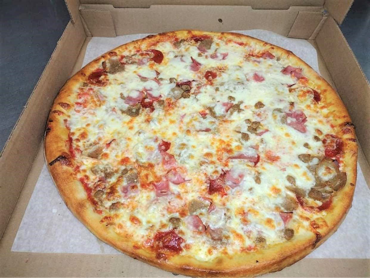 Order Meat Lover Pizza - Small 10'' food online from La Vista Italian Restaurant store, Spring Lake on bringmethat.com