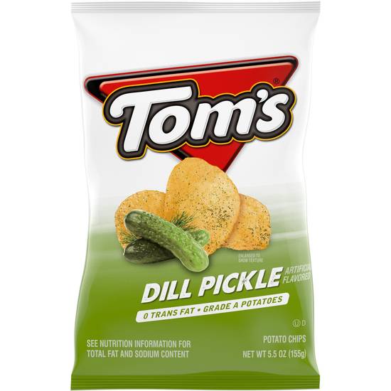 Order Tom'S Dill Pickle Potato Chips food online from Exxon Food Mart store, Port Huron on bringmethat.com