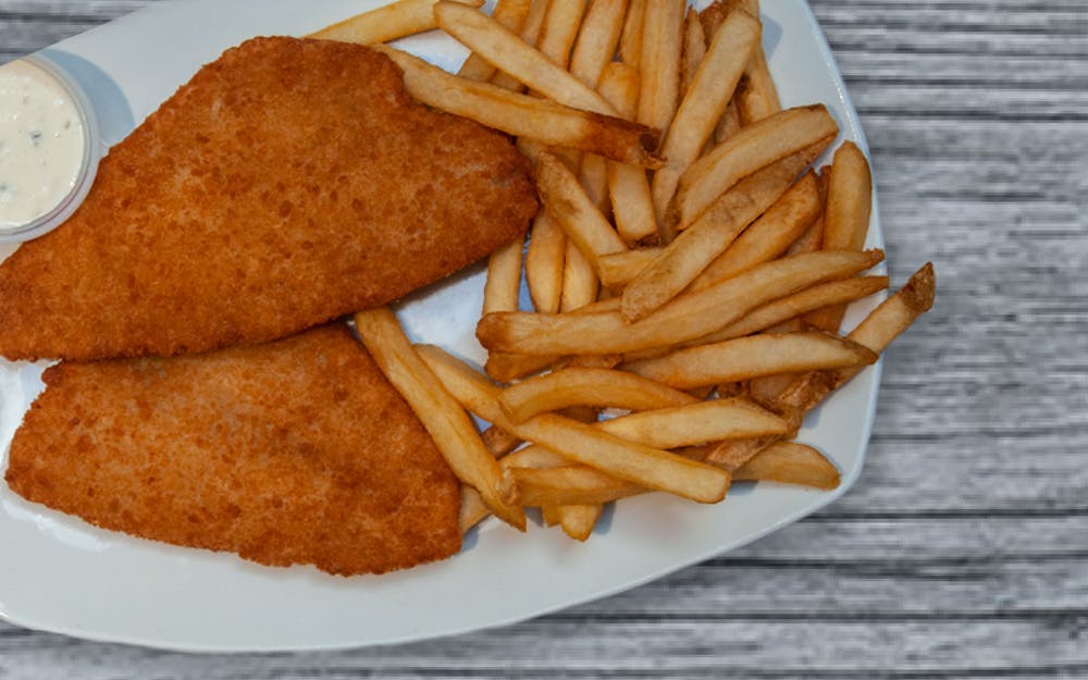 Order Fried Flounder - Entree food online from Seasons Pizza store, Christiana on bringmethat.com