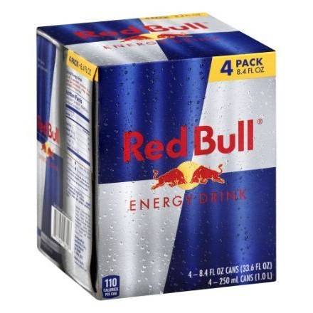 Order Red Bull Energy Drink Original (8.4 oz x 4-pack) food online from 7-Eleven By Reef store, Marietta on bringmethat.com