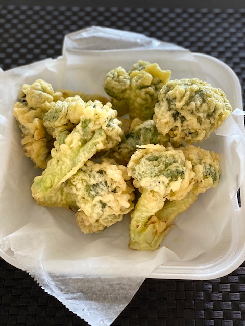 Order Broccoli tempura food online from California Roll Factory store, Los Angeles on bringmethat.com