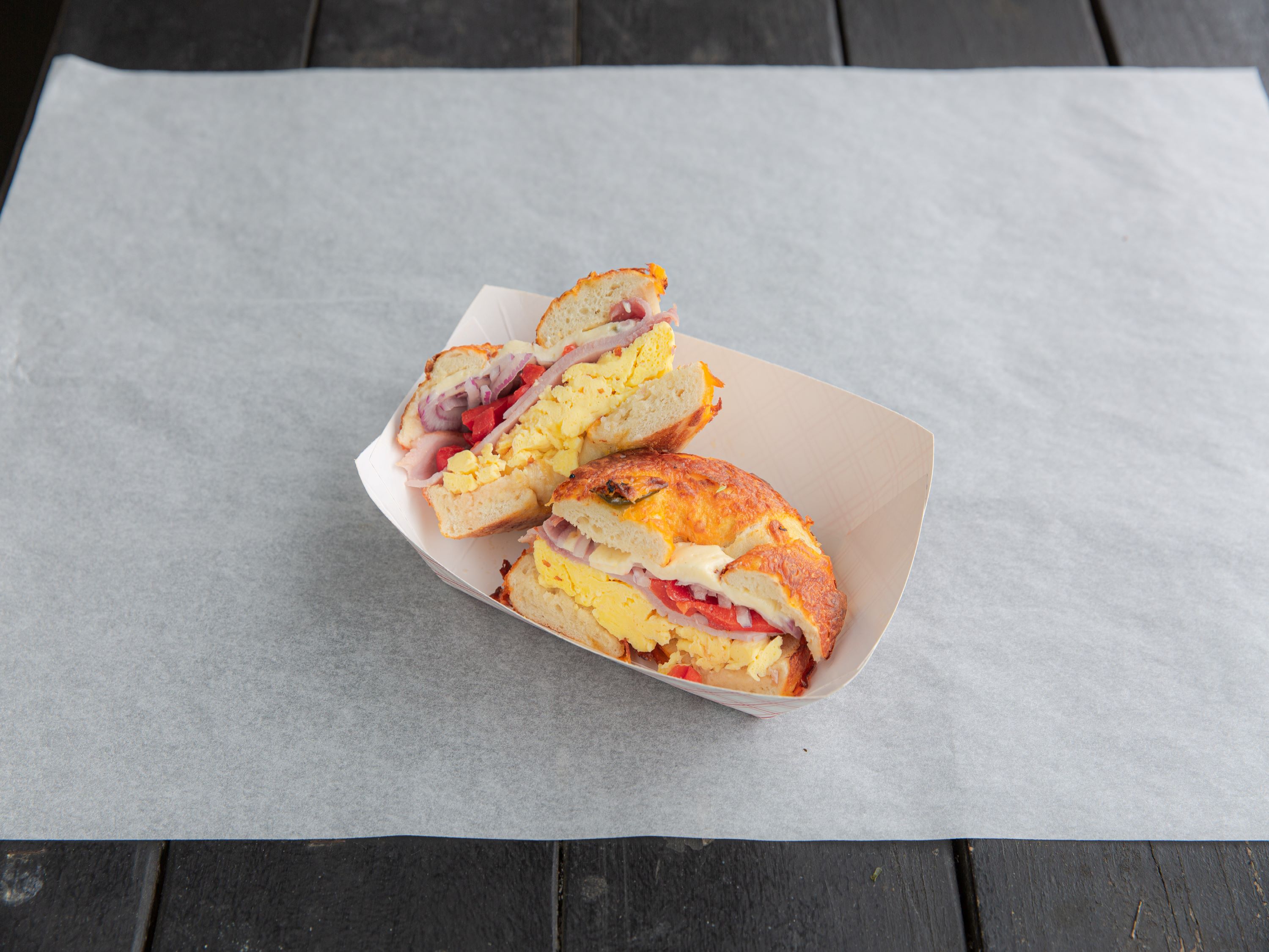 Order Cottons Bagel Sandwich food online from The Bagel Shack store, Dana Point on bringmethat.com