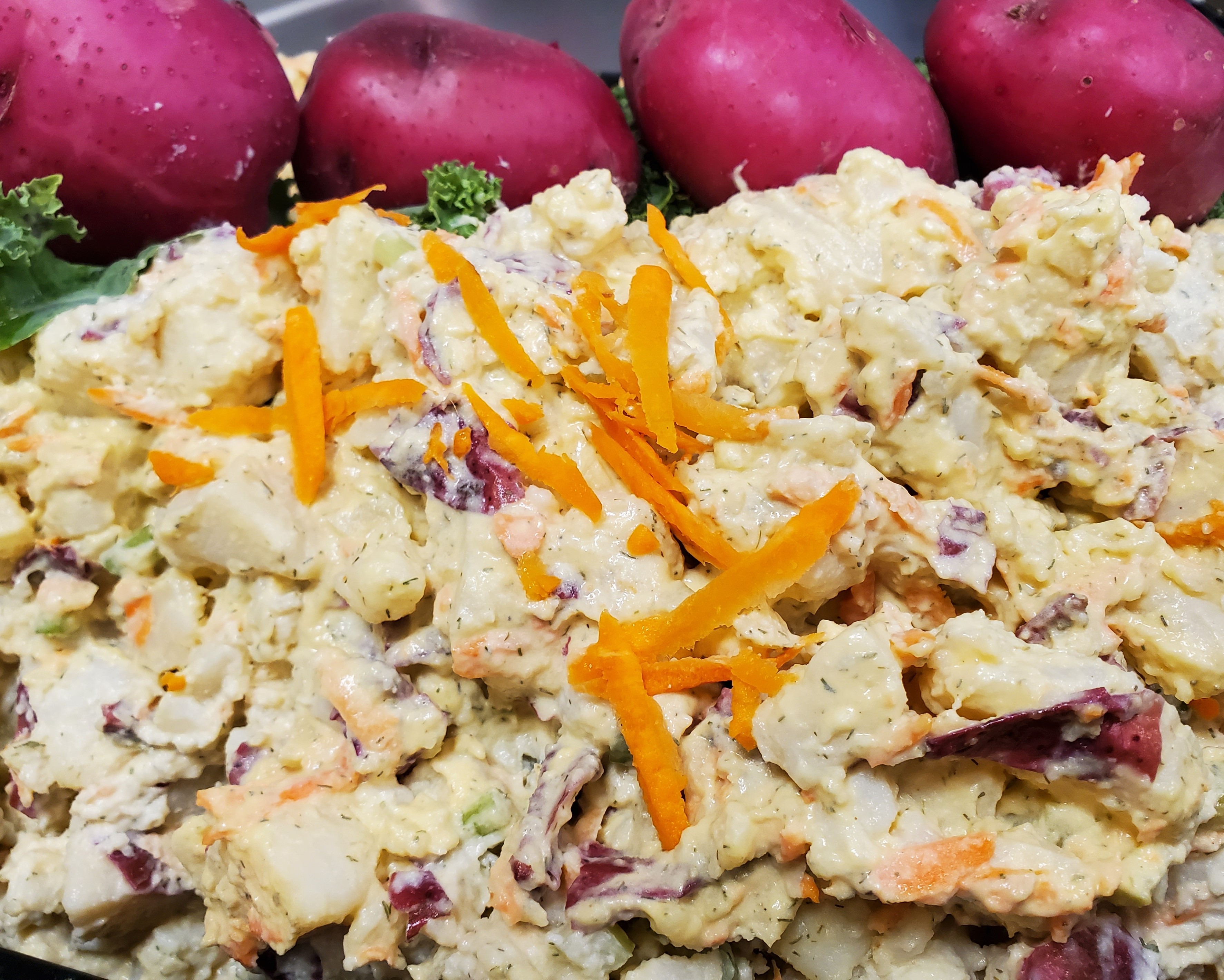 Order Potato Salad (1 LB) food online from East Northport Bagel Cafe store, East Northport on bringmethat.com