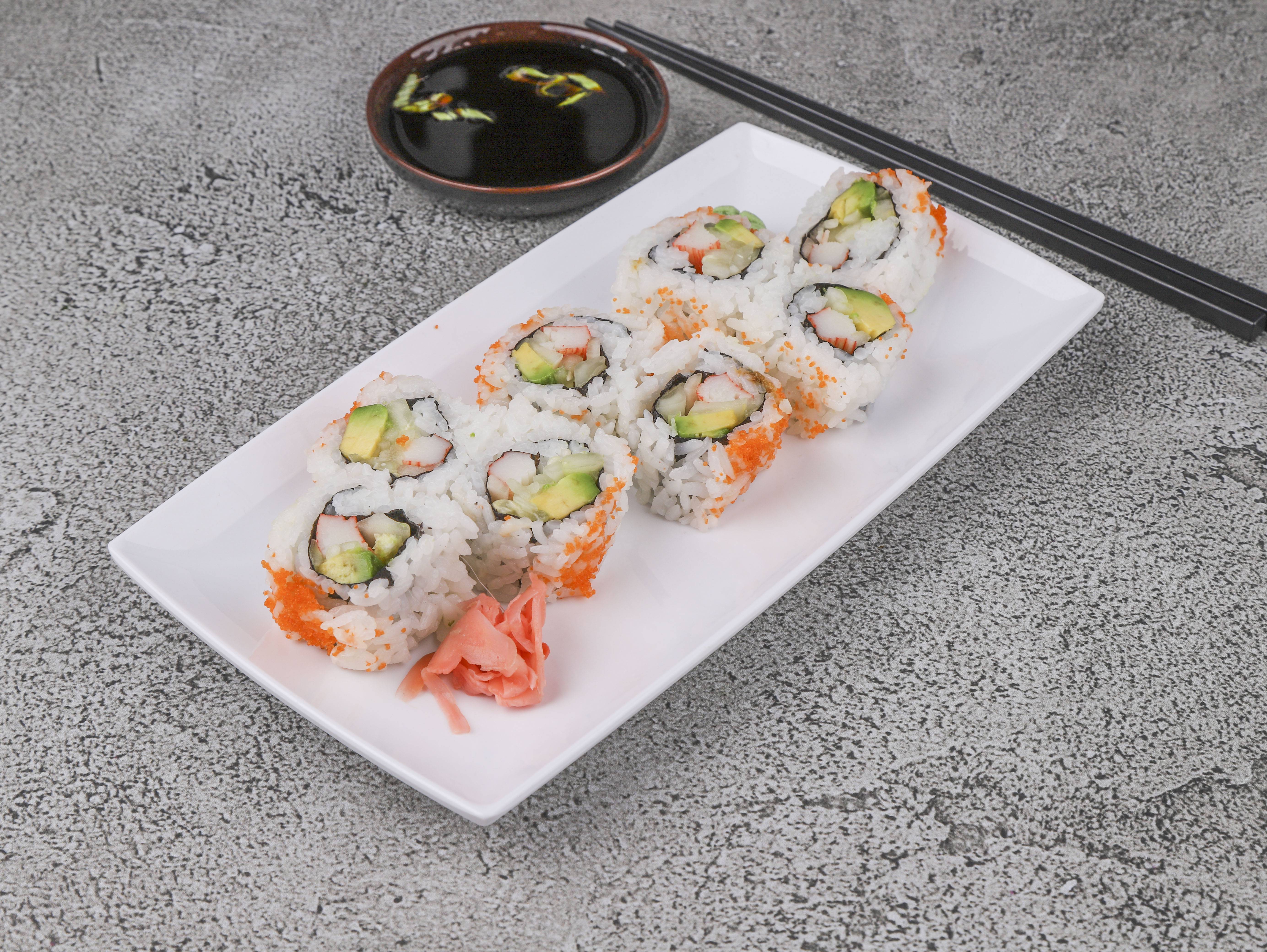 Order California Hand Roll food online from Hibachi Sushi store, Raleigh on bringmethat.com