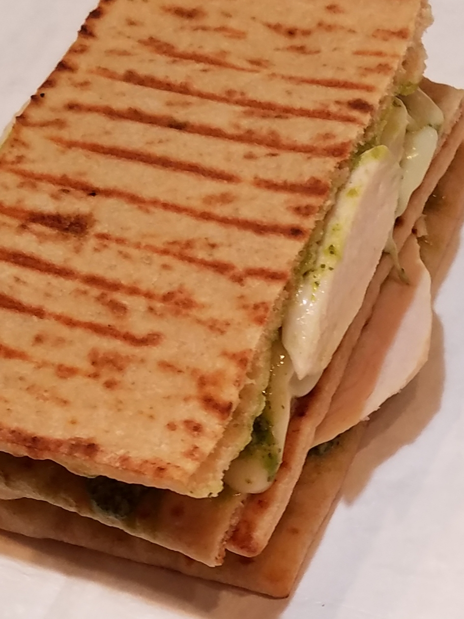 Order Italian Chicken Panini food online from Fair Trade Coffee House store, Madison on bringmethat.com