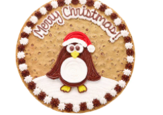 Order Merry Christmas Penguin- HW2831 food online from Cookie Co store, Longview on bringmethat.com