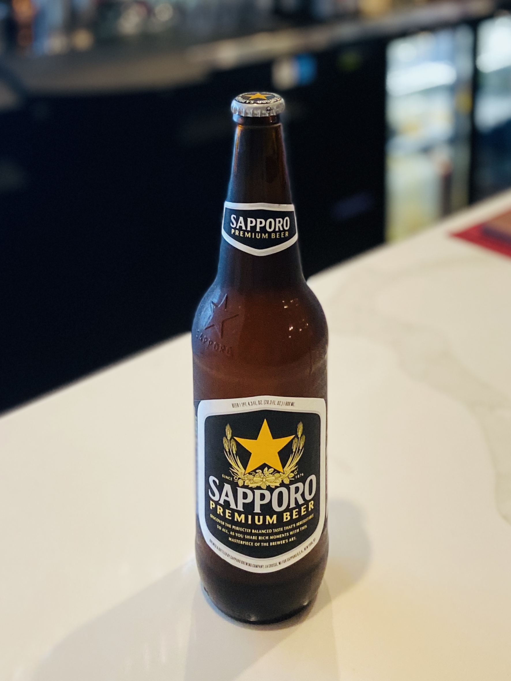Order SAPPORO lrg bottled beer food online from Genwa Korean Bbq store, Los Angeles on bringmethat.com