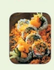 Order 13. Calamari Tempura Roll food online from Sushi Cafe store, South Elgin on bringmethat.com