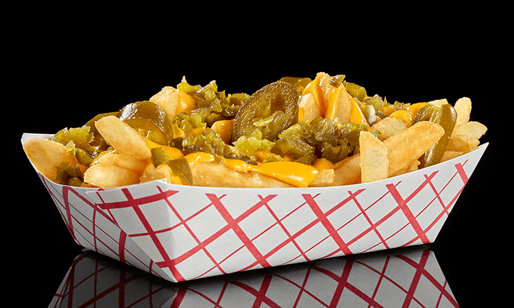 Order Jalapeno Cheese Fries (Small) food online from Lee's Burger Place store, Newton on bringmethat.com