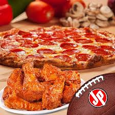 Order 12-Cut 20" Cheese Pizza, 1 lb. Boneless Wings and 2 Liter Soda food online from Venetos Pizza and Pasta store, Clifton Park on bringmethat.com