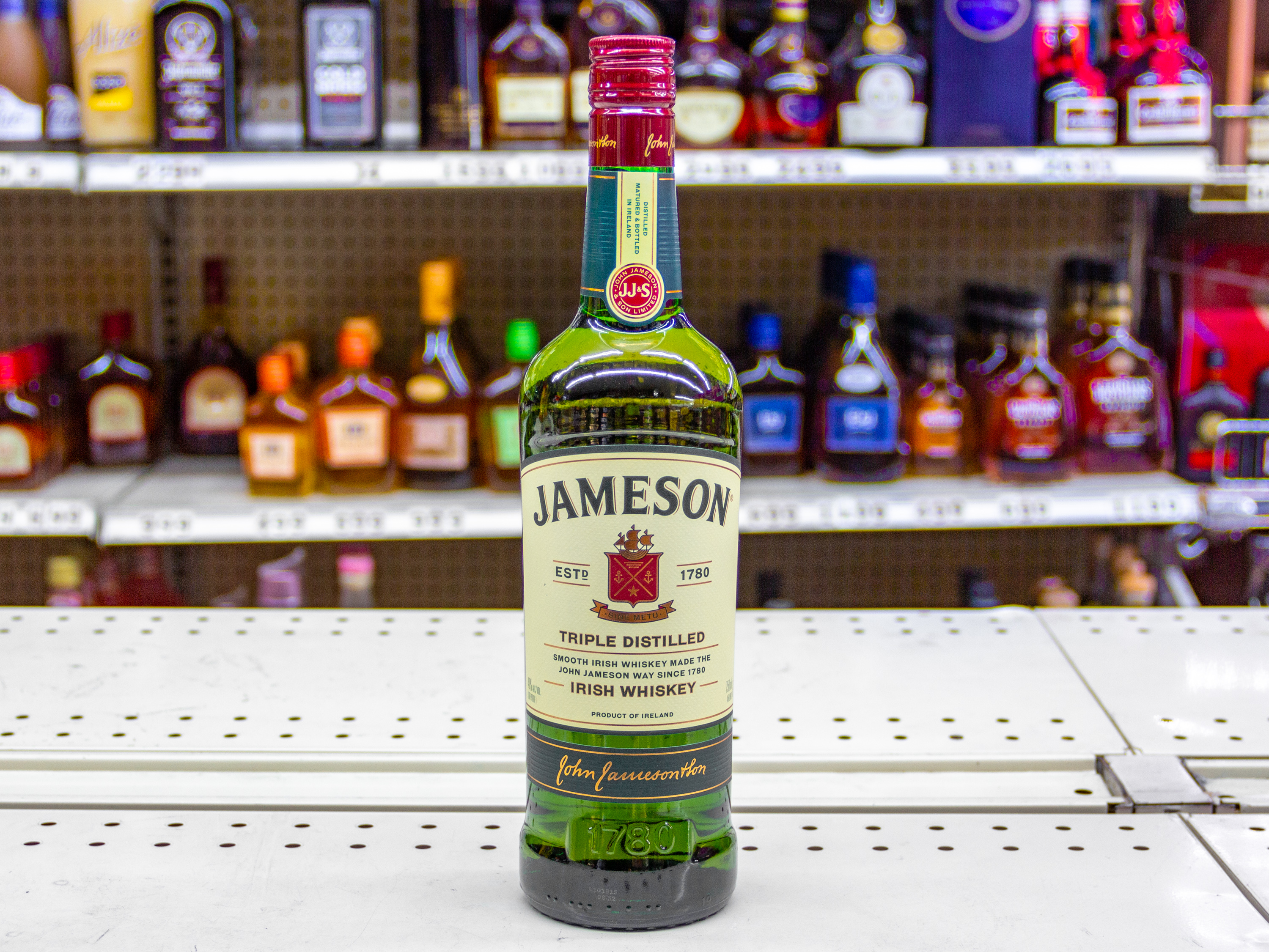 Order Jameson whiskey 750ml food online from Phil Liquor store, Chino on bringmethat.com