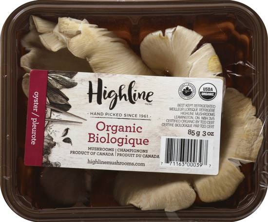 Order Highline · Organic Mushrooms (3 oz) food online from Jewel-Osco store, Oswego on bringmethat.com