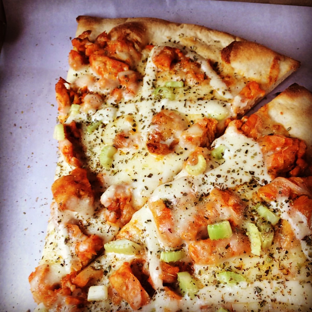 Order Buffalo Chicken Slice food online from Linwood Pizza store, Fort Lee on bringmethat.com