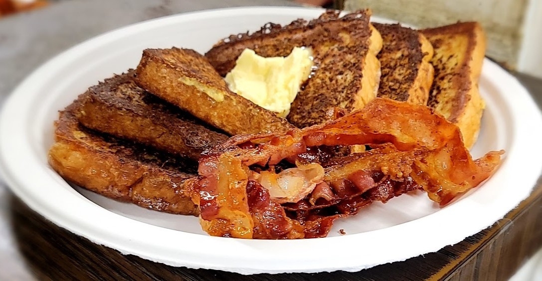 Order French Toast With Meat food online from Steak In A Sack store, Fort Washington on bringmethat.com