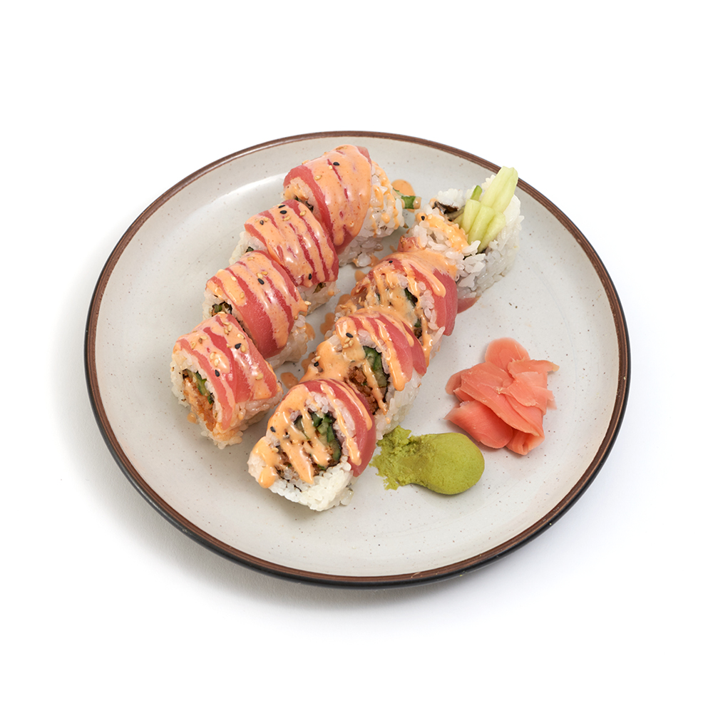 Order Crazy Tuna Roll food online from Yogis Grill store, Gilbert on bringmethat.com