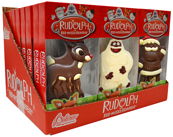 Order Palmer Rudolph & Pals Milk Chocolate Candy, Assorted Characters - 2.5 oz food online from Bartell store, Edmonds on bringmethat.com