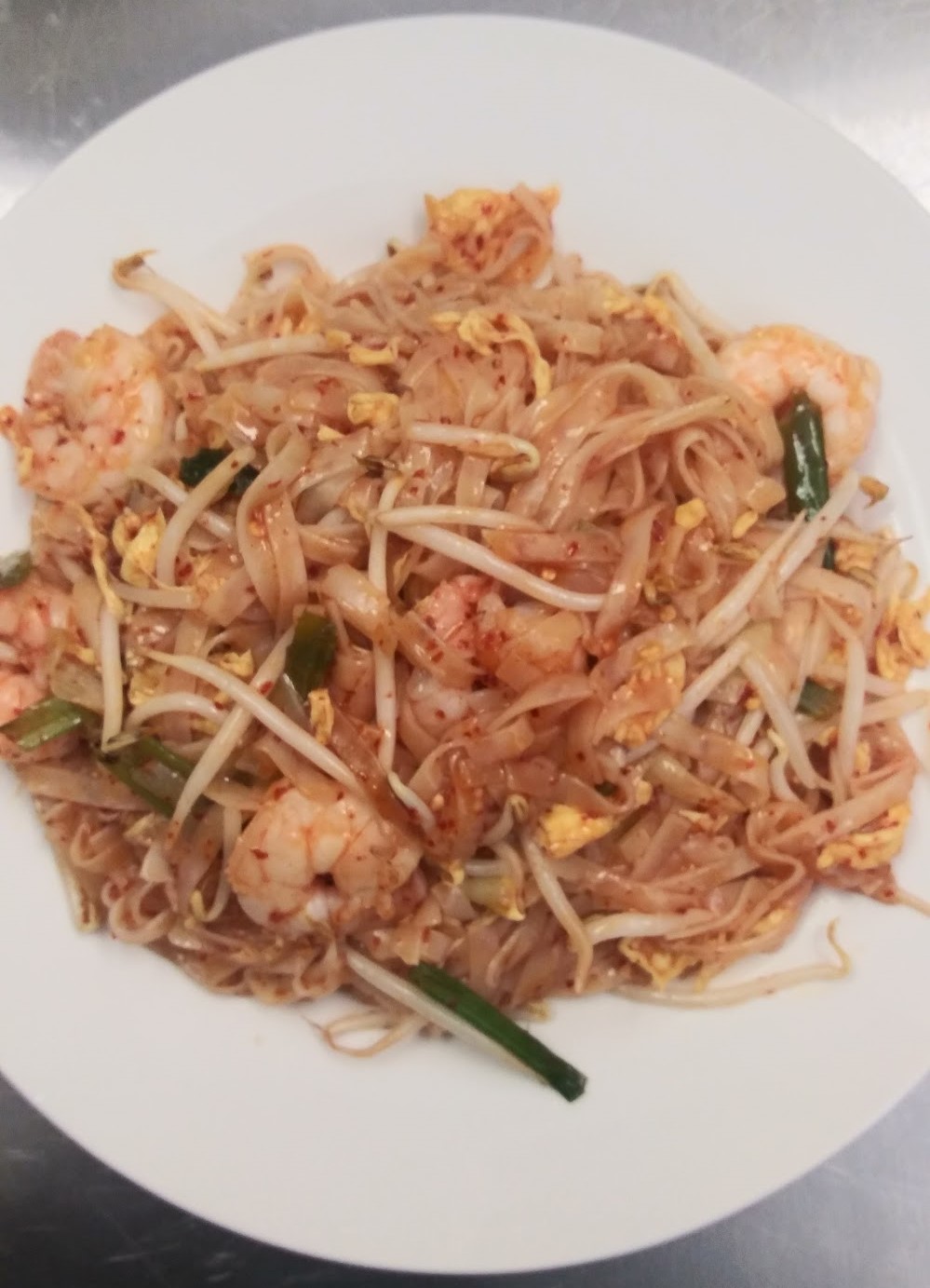 Order Pad Thai Noodles food online from Spicy Thai Kitchen store, Richmond on bringmethat.com
