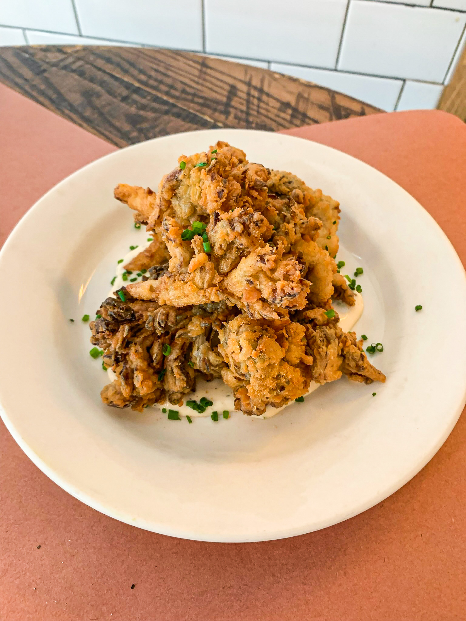 Order Chicken Fried Mushrooms food online from The Smith store, WASHINGTON on bringmethat.com