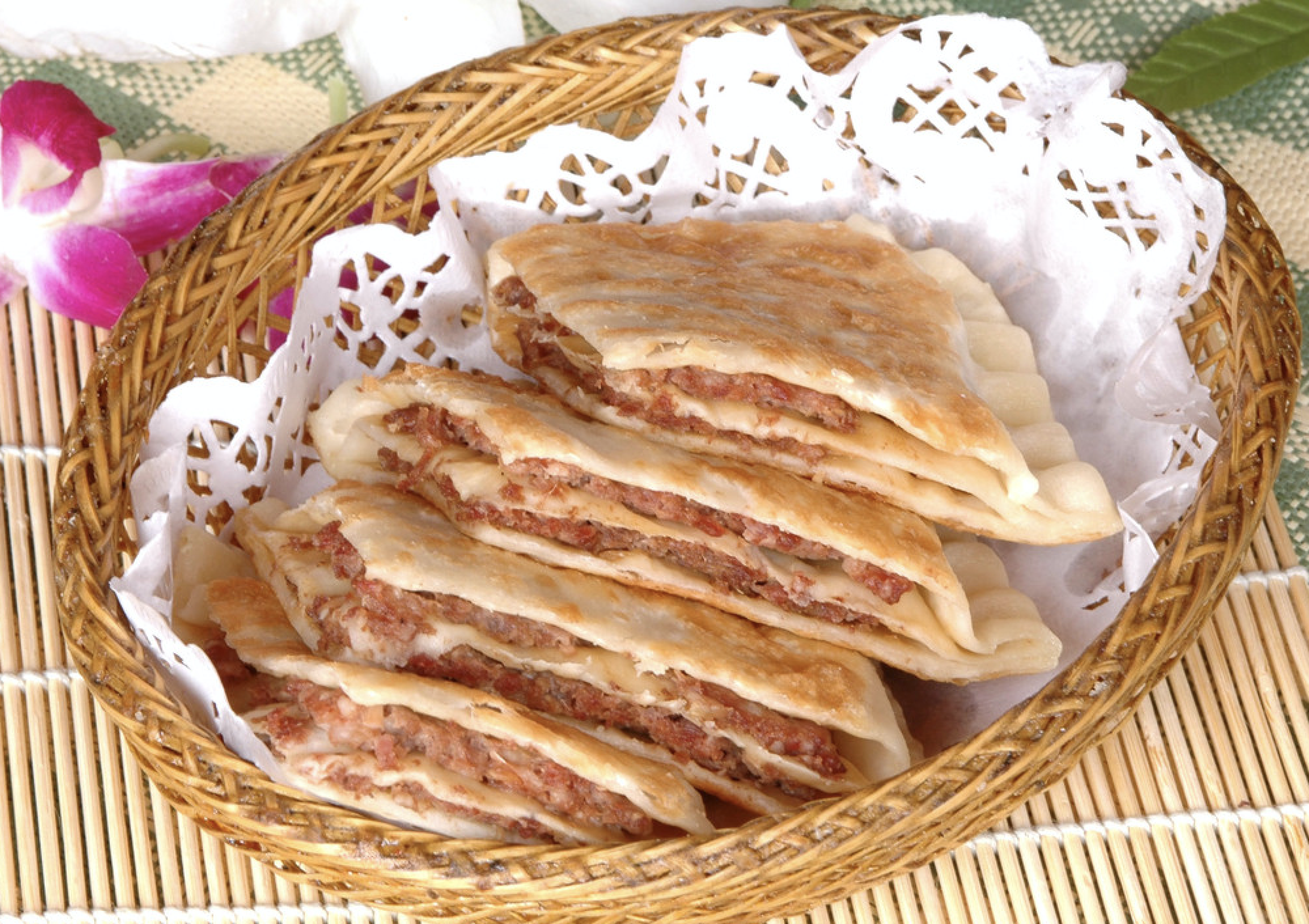 Order Chinese Pancake with Pork food online from Northern Cafe store, Temple City on bringmethat.com