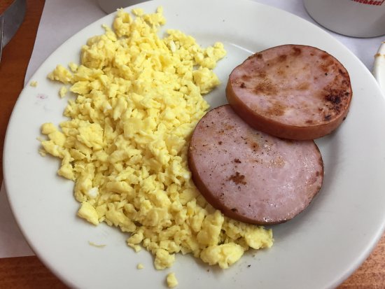 Order Canadian Bacon & Eggs food online from Neal Coffee Shop store, San Mateo on bringmethat.com