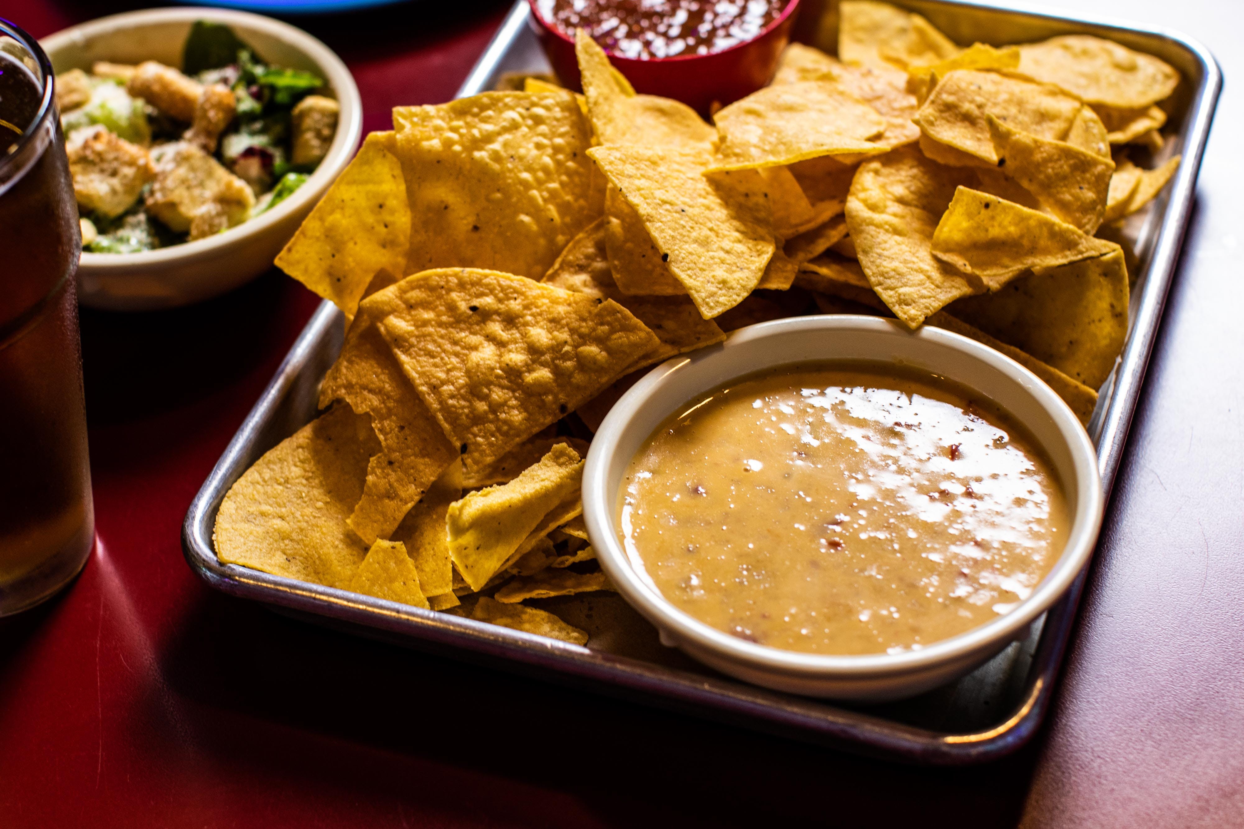 Order Chips & Queso - Appetizer food online from Wings Pizza N Things store, Temple on bringmethat.com