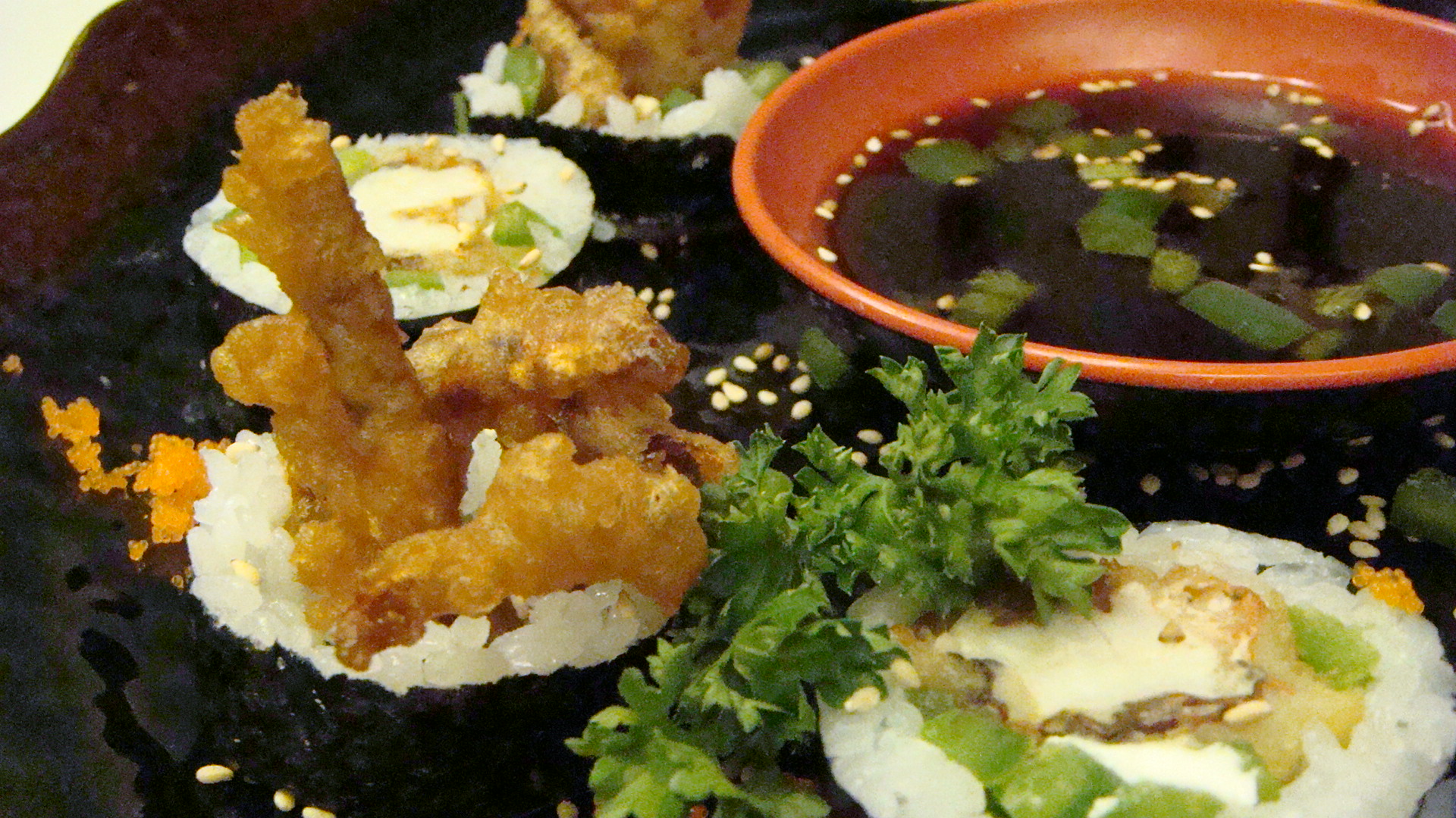 Order Crazy Spider Roll food online from Sakebomber Sushi & Grill store, Tempe on bringmethat.com