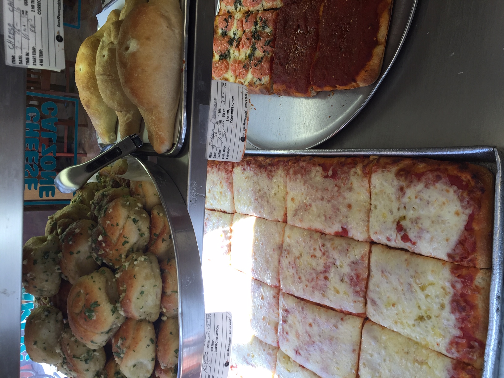 Order Plain Sicilian Pizza food online from Picasso Pizza store, New York on bringmethat.com