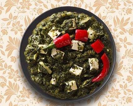 Order Cottage Cheese Spinach Curry food online from Greens and Grains store, Chantilly on bringmethat.com