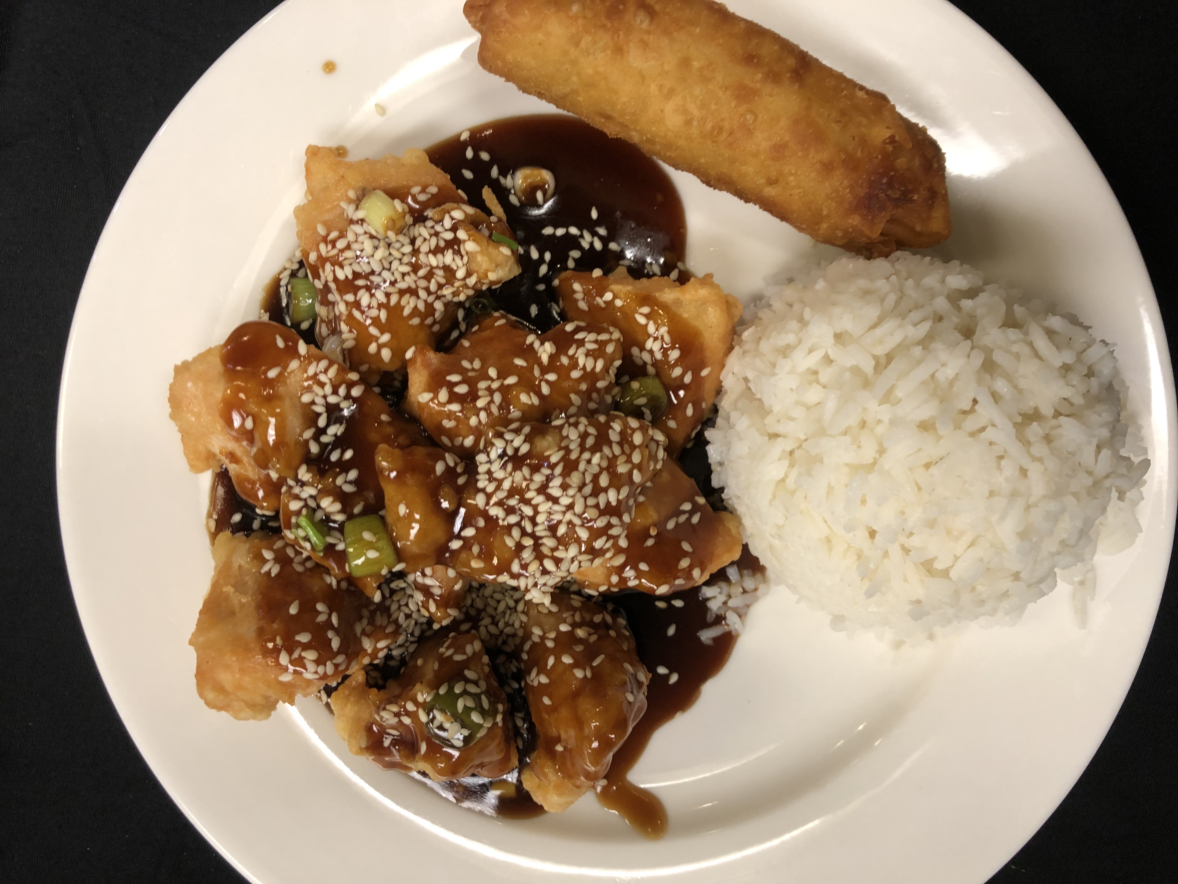 Order Sesame Chicken Combo food online from Taipei Express store, Houston on bringmethat.com